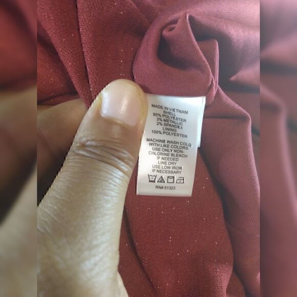 1 State Princess Metallic Short Formal Mini Dress XL - Picture 9 of 10